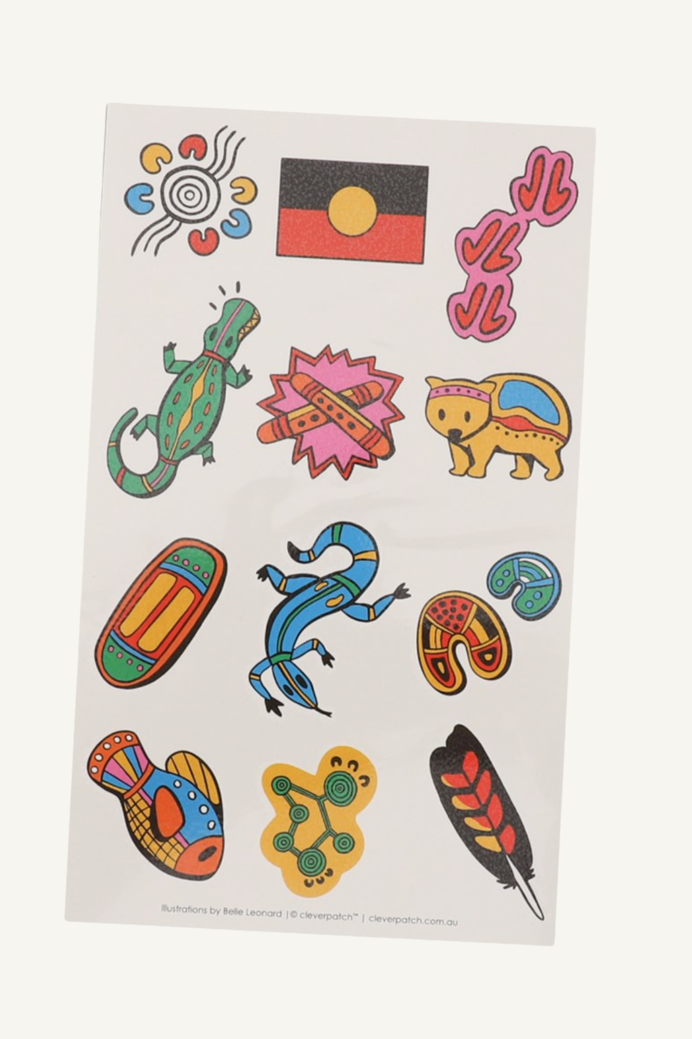Temporary Tattoos - Bright Indigenous Designs