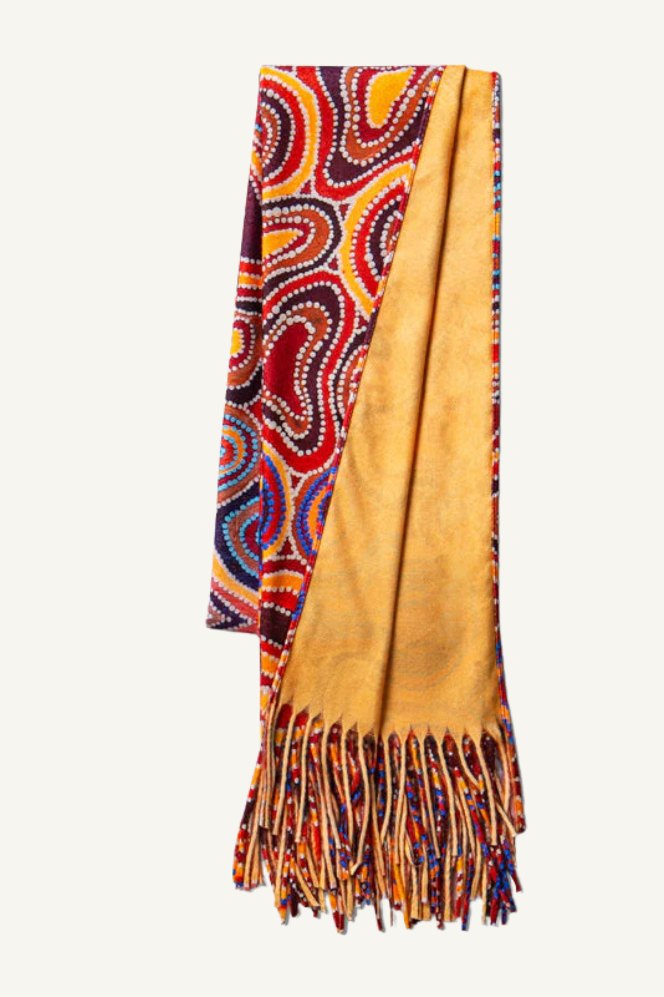 Aboriginal Dry Waterholes Scarf