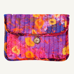 Quilted Buttoned Pouch - Stephen Nelson