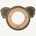 Koala Teether Ring Green & Natural