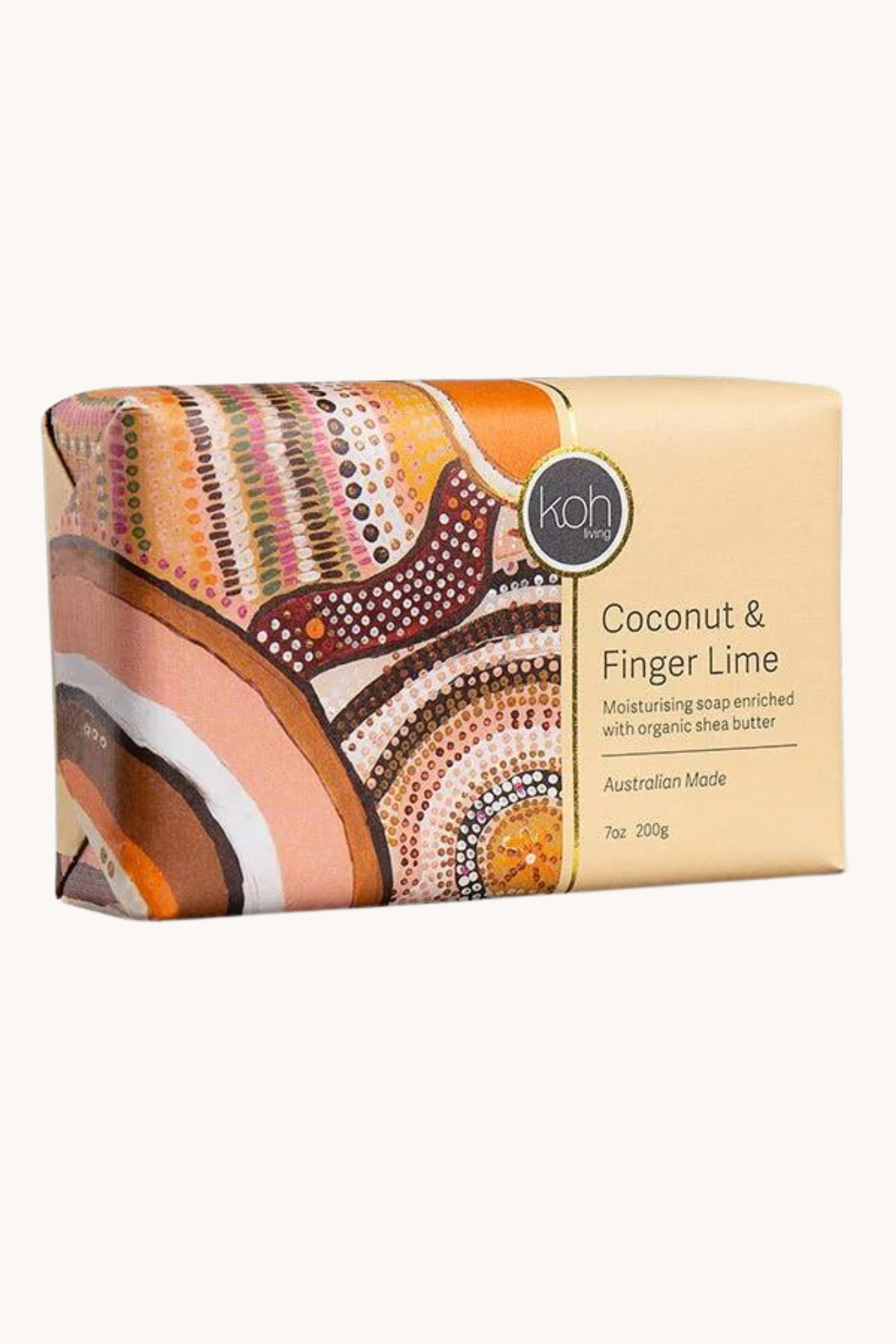 Aboriginal Coconut & Finger Lime Soap