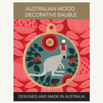 Single Bauble - Kangaroo Hat Bauble