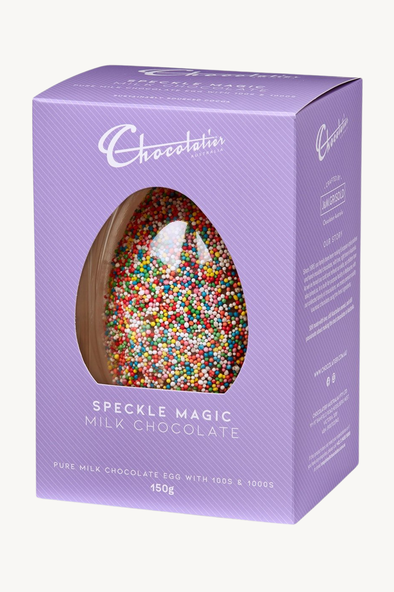 Chocolatier Speckle Magic Milk Egg