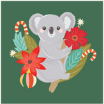 Small Git Card - Christmas Koala