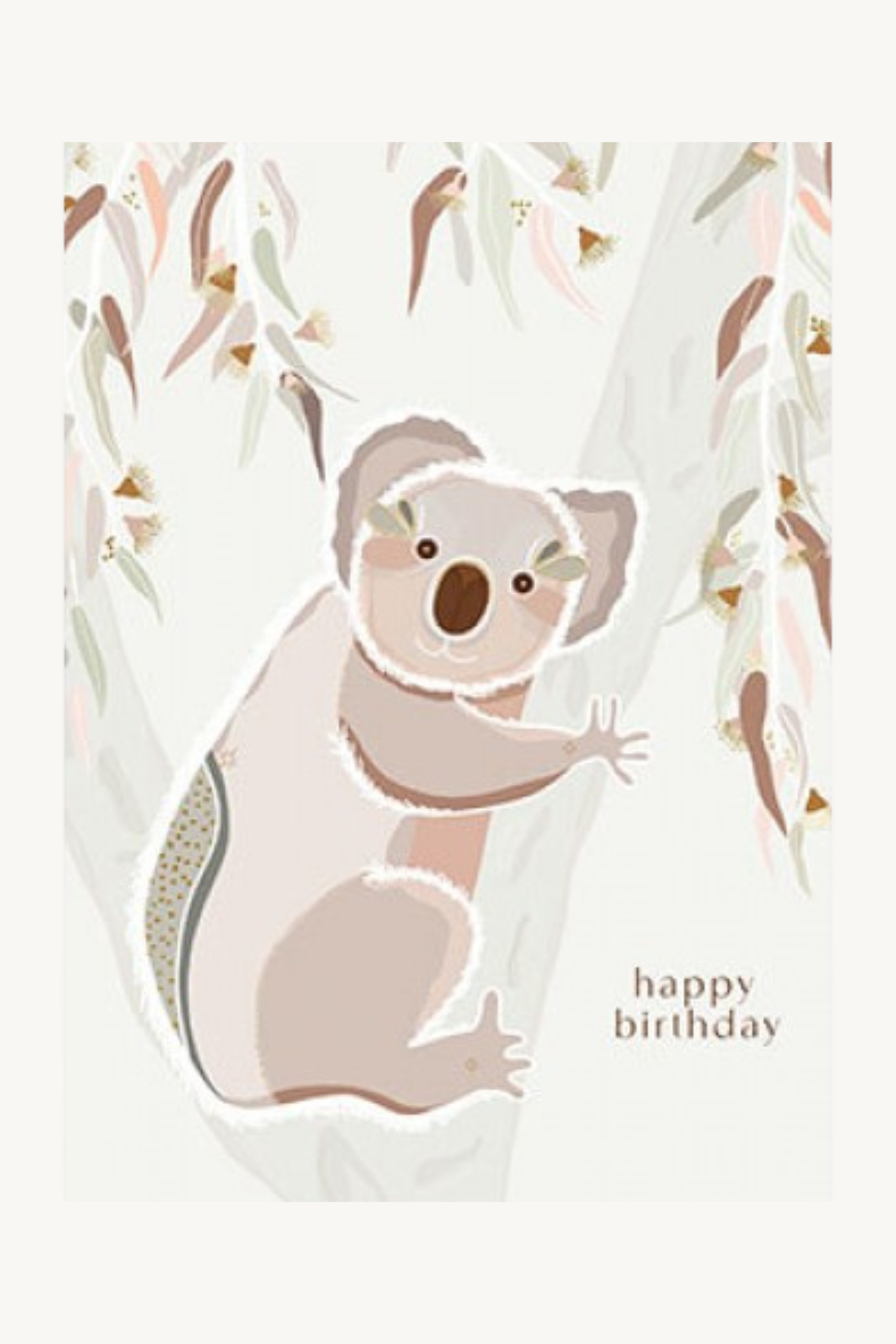 Greeting Card - Happy Birthday Koala