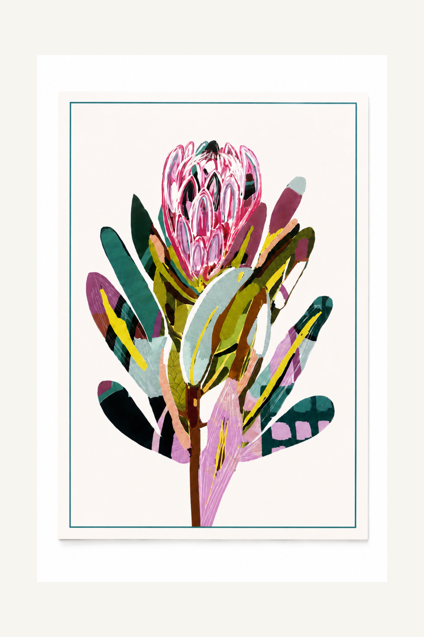 Greeting Card - Protea