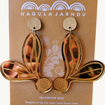 Helicopter Seed Earrings