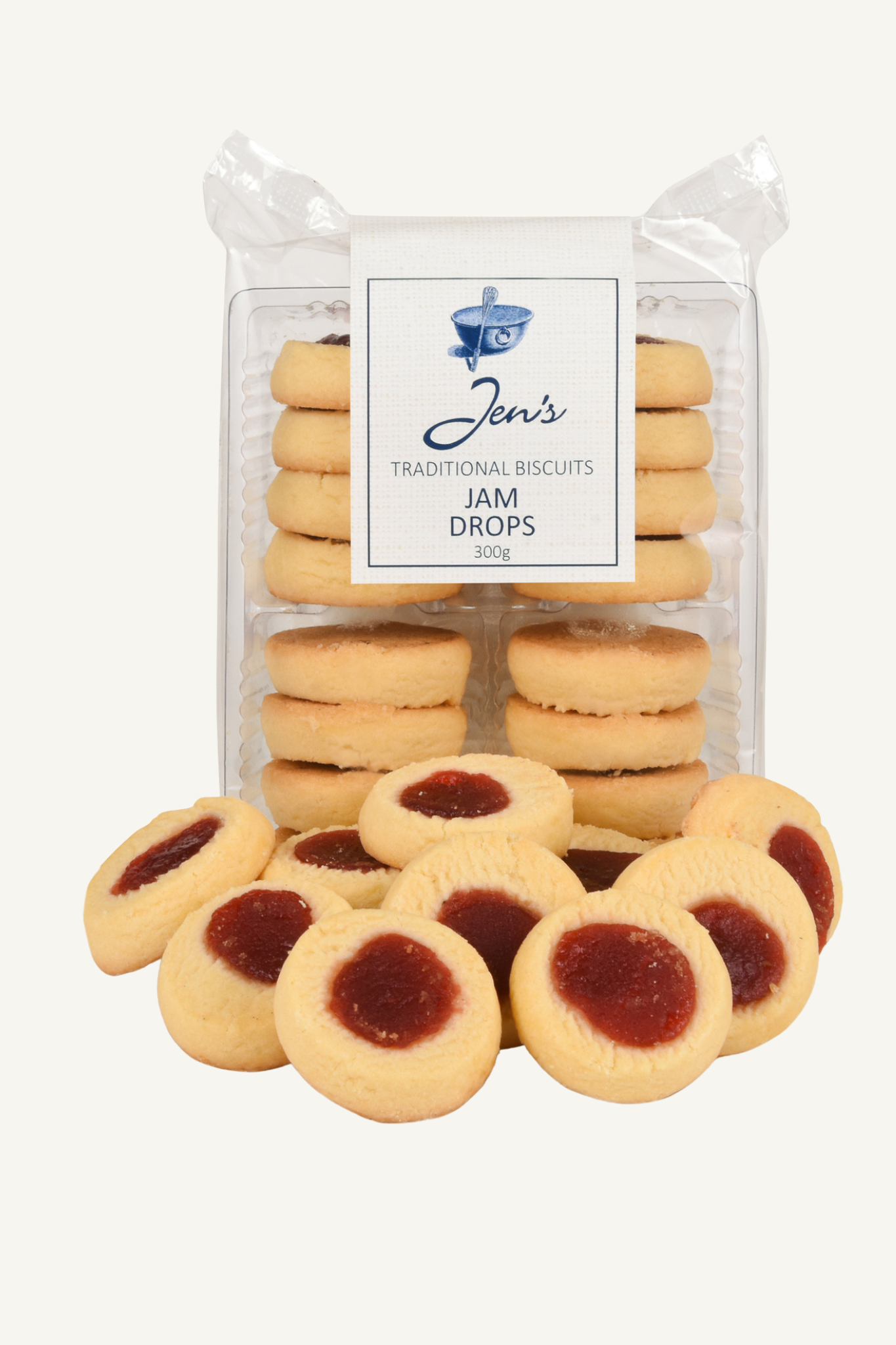 Jens Traditional Biscuits Jam Drops