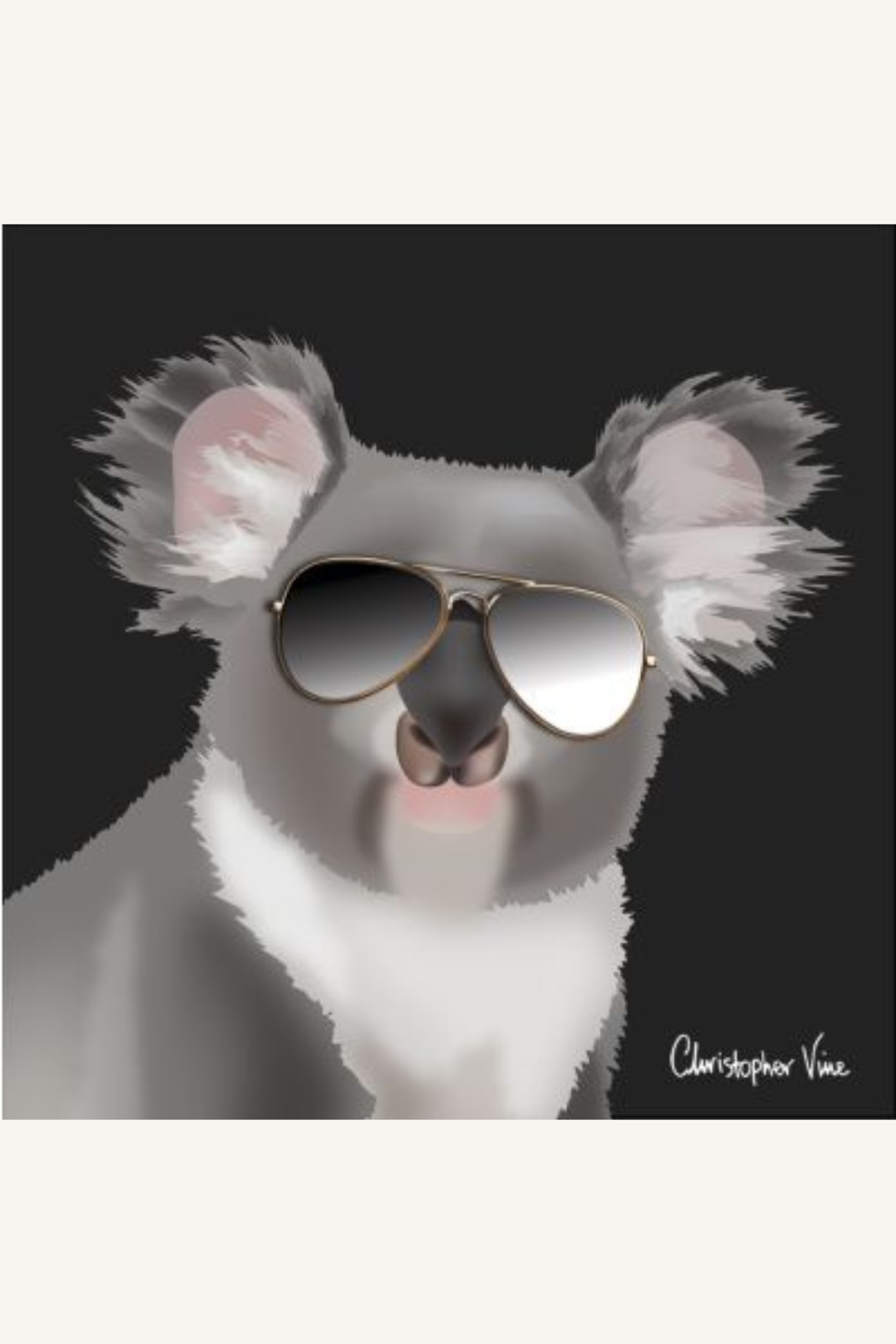 Mini Koala Greeting Card