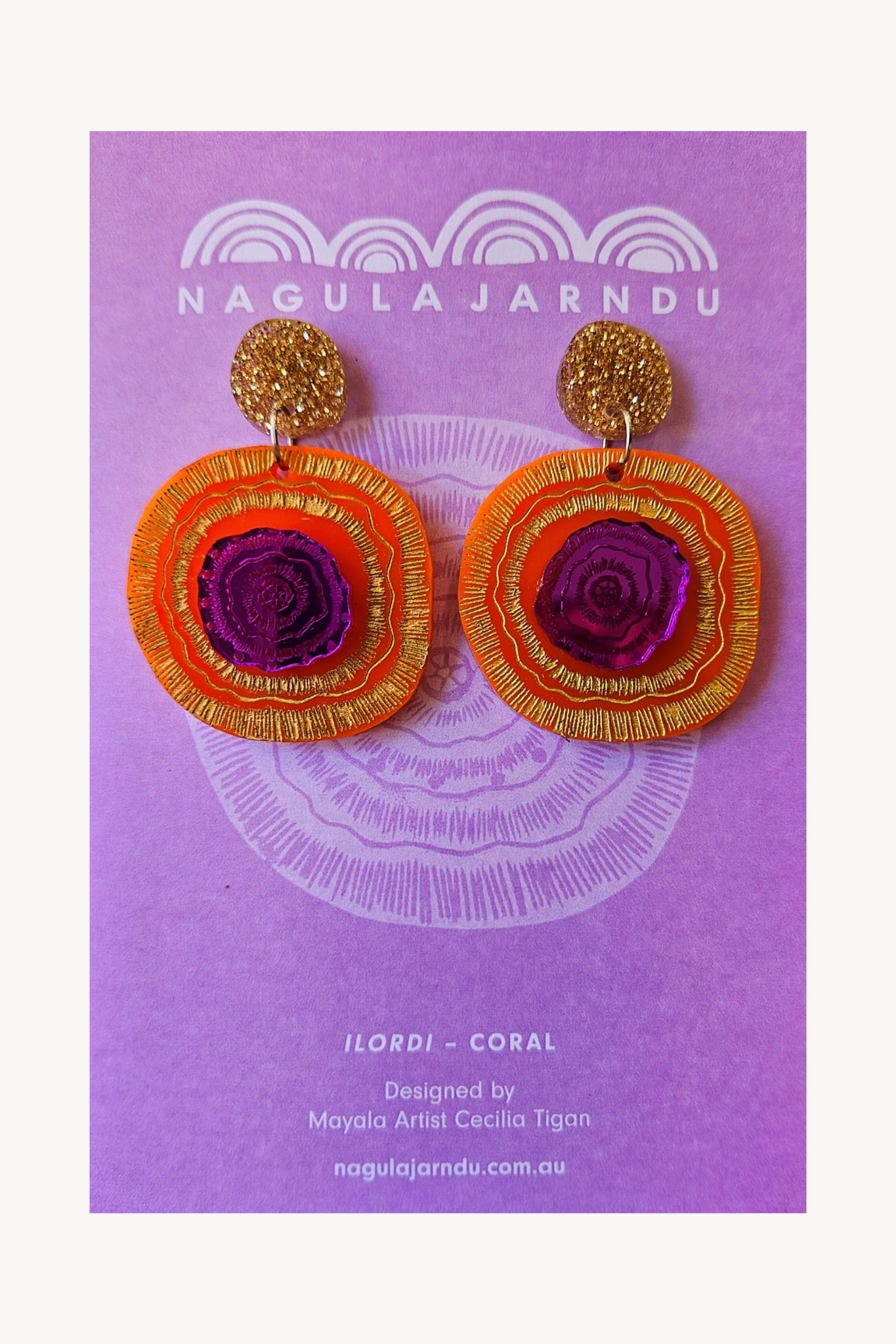 Ilordi - Coral Earrings