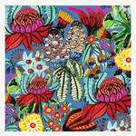Mini Gift Card - Mini Waratahs on Blue