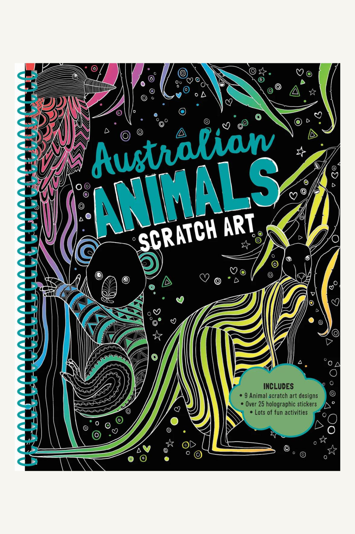 Scratch Art - Australian Animals