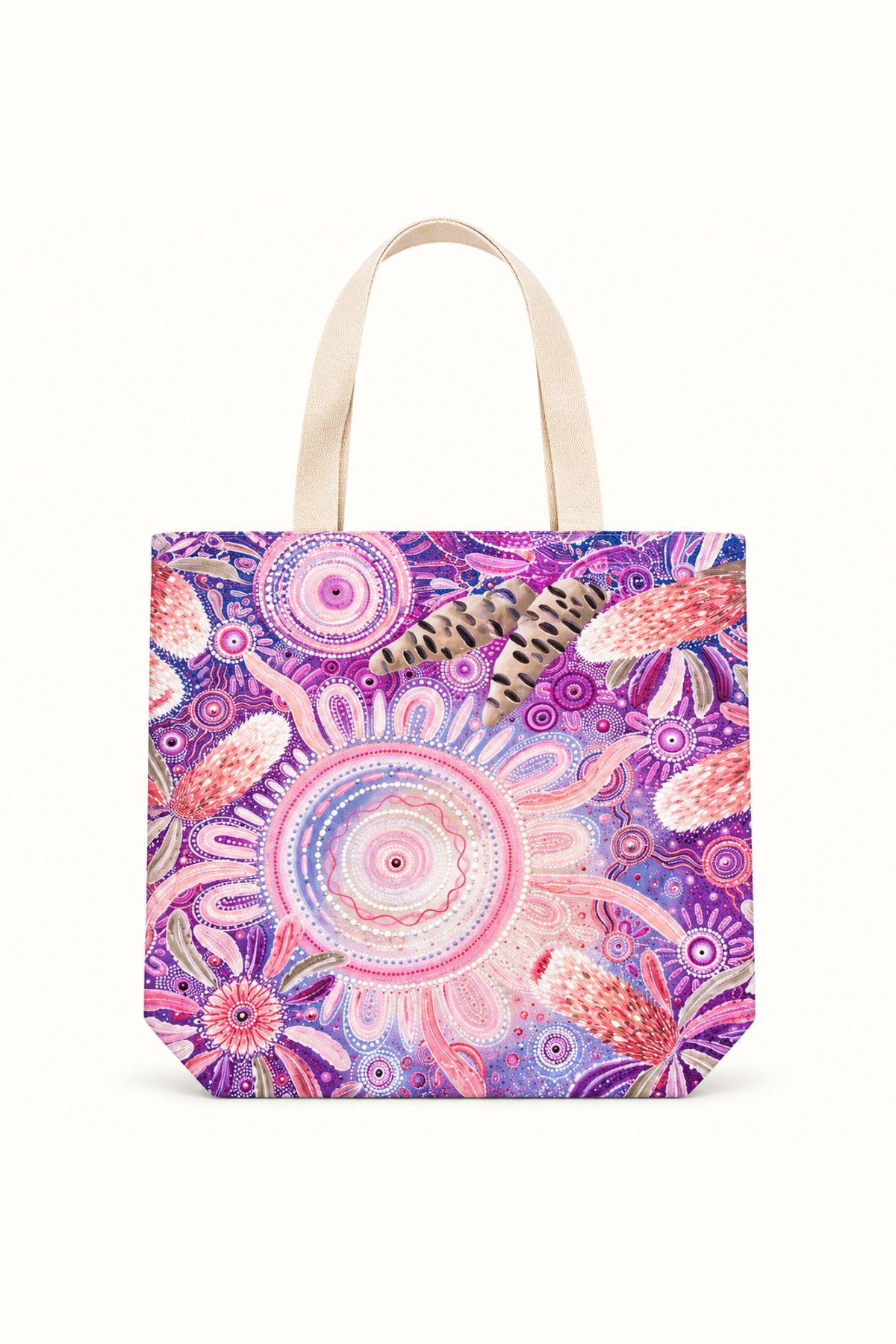Tote Bag Chernee Sutton Banksia (pink)