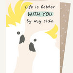 Greeting Card - By My Side