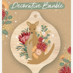 Single Bauble - Kangaroo