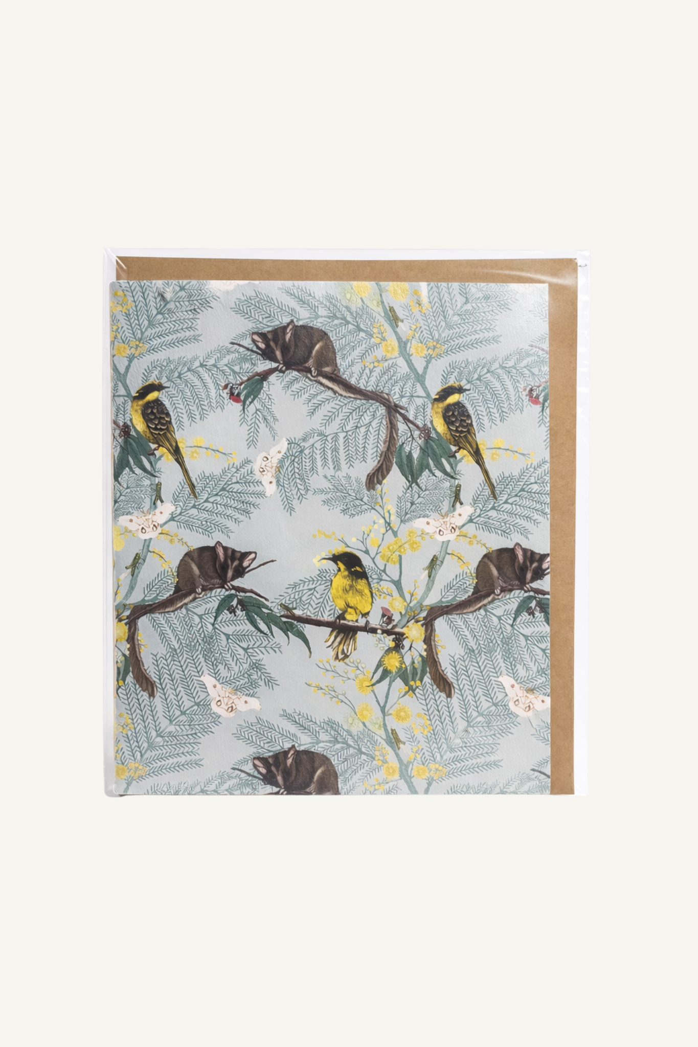 Mini Leadbeater Forest Greeting Card