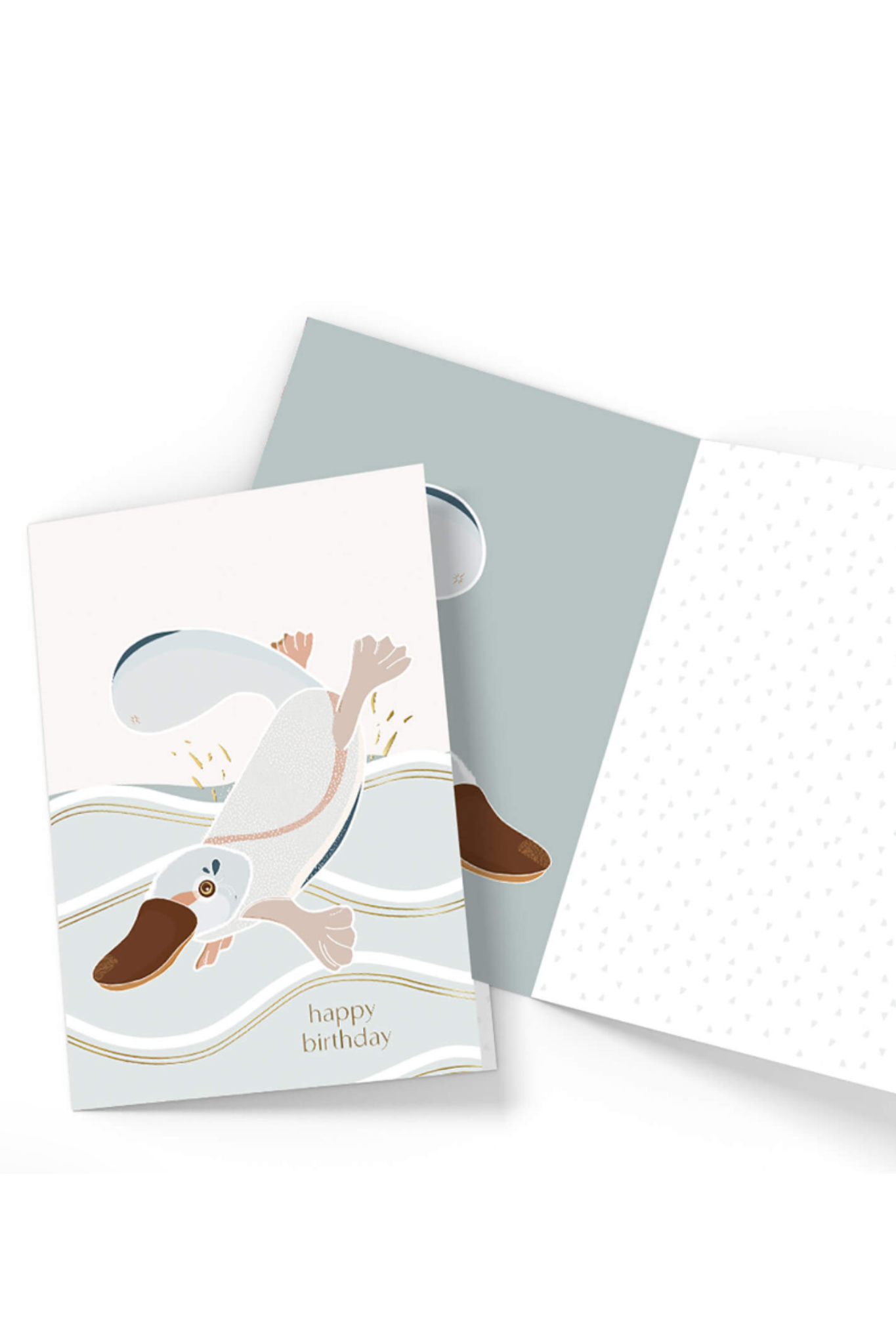 Greeting Card - Happy Birthday Platypus