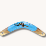 Hand Painted Animal 14 Inch Boomerang