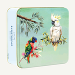 Butter Shortbread Tin Aussie Birds Cockatoo