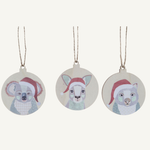 Christmas Aus Animals Baubles Hanging