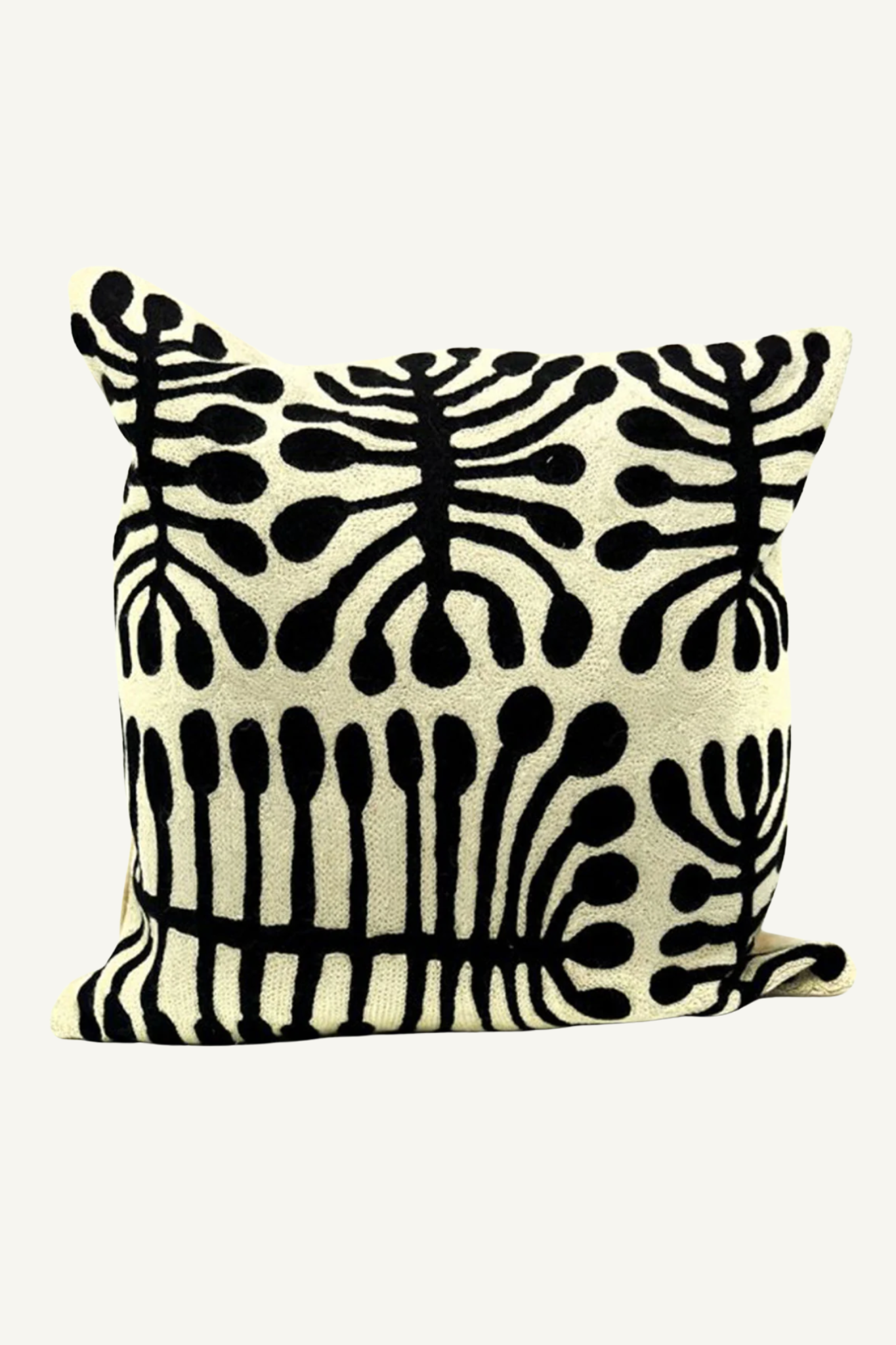 Cushion Cover -  Mitjili Napurrula - black (medium)