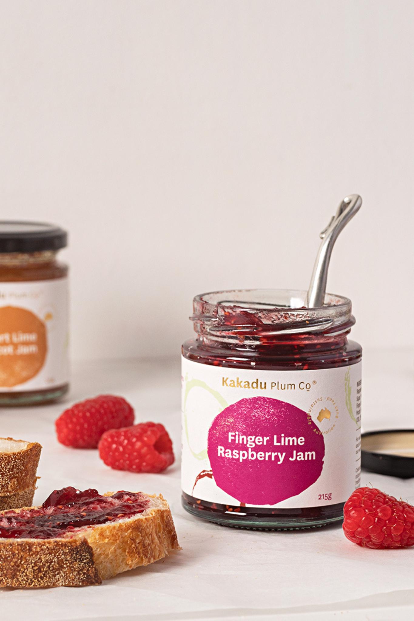 Finger Lime Raspberry Jam