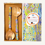 Acacia Salad Servers - Judy Watson