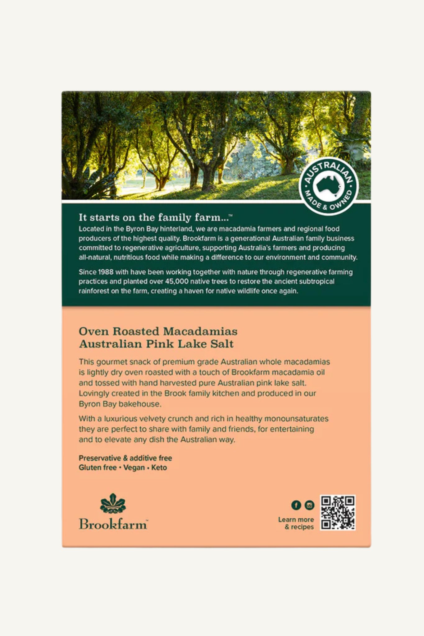 Oven Roasted Macadamias with Pink Lake Salt