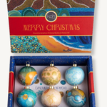 Aboriginal Dreamtime Symphony 6Pack Mini Baubles