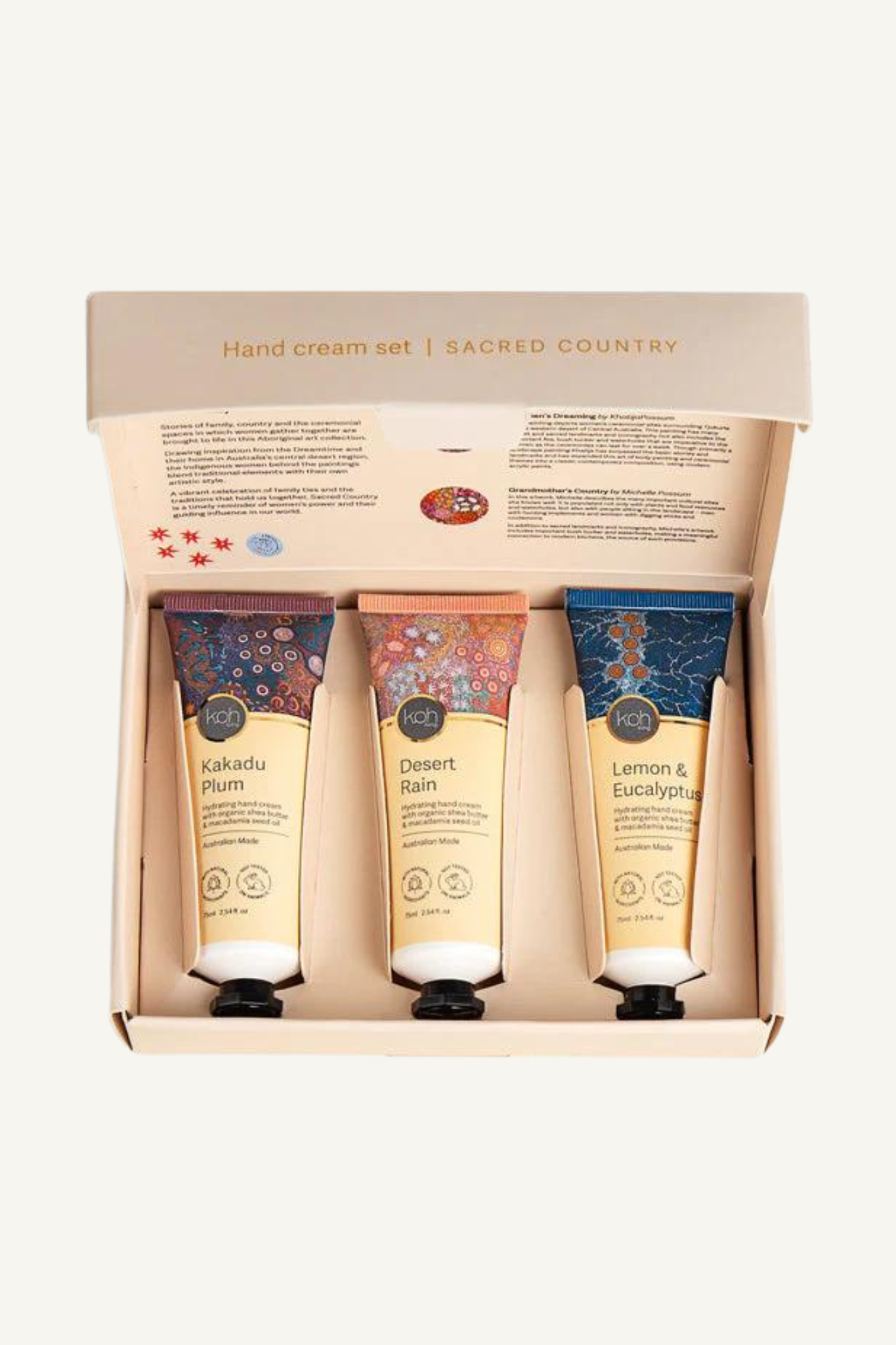 Aboriginal Sacred Country Hand Cream Set