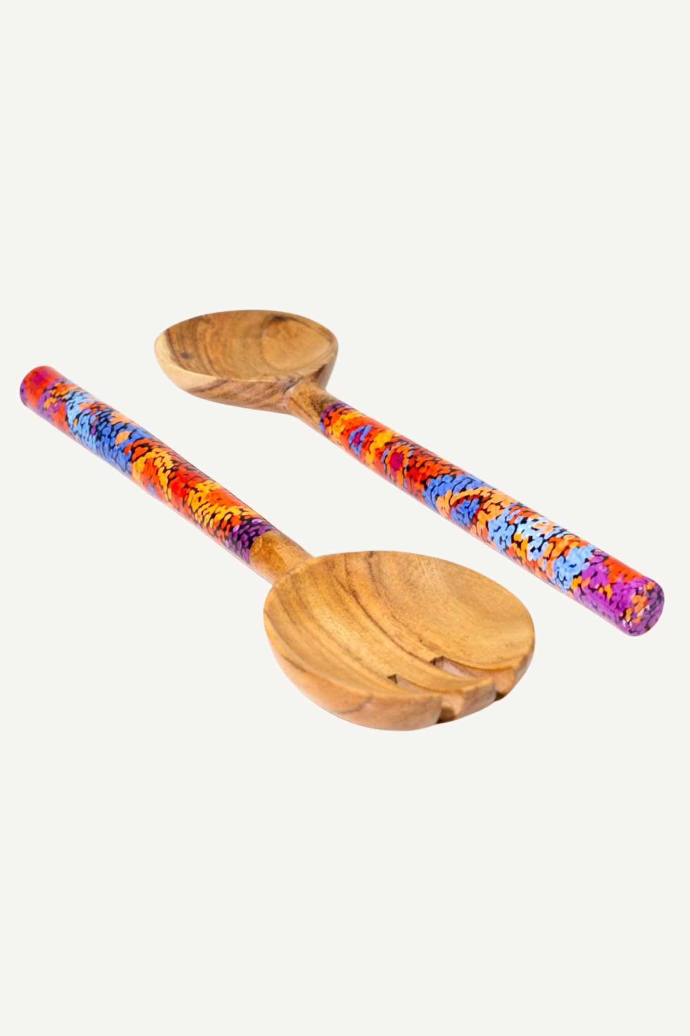 Acacia Salad Servers - Andrea Adamson