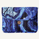 Quilted Buttoned Pouch - Theo