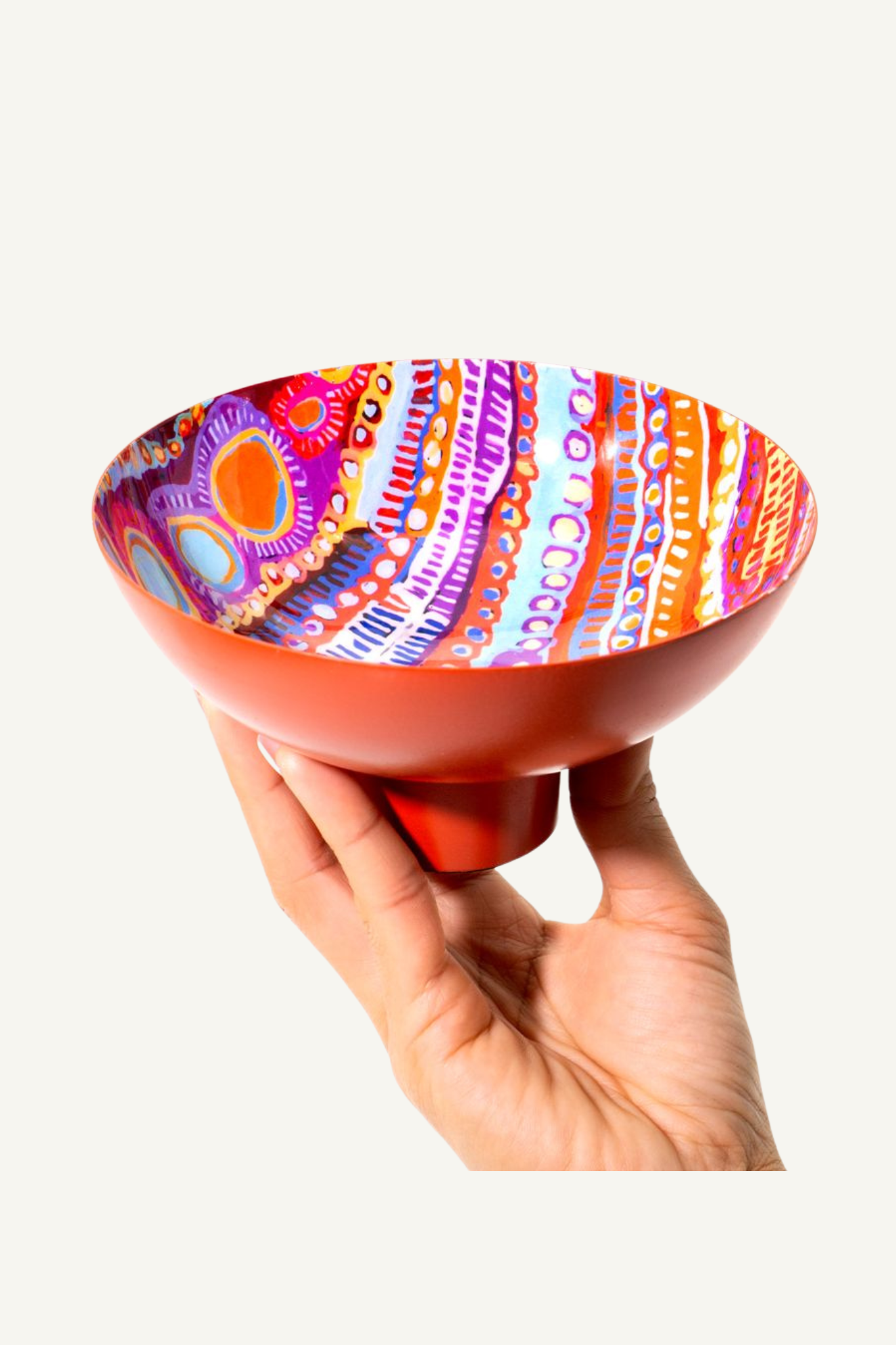 Powder Coated Bowl (medium) - Murdie Morris