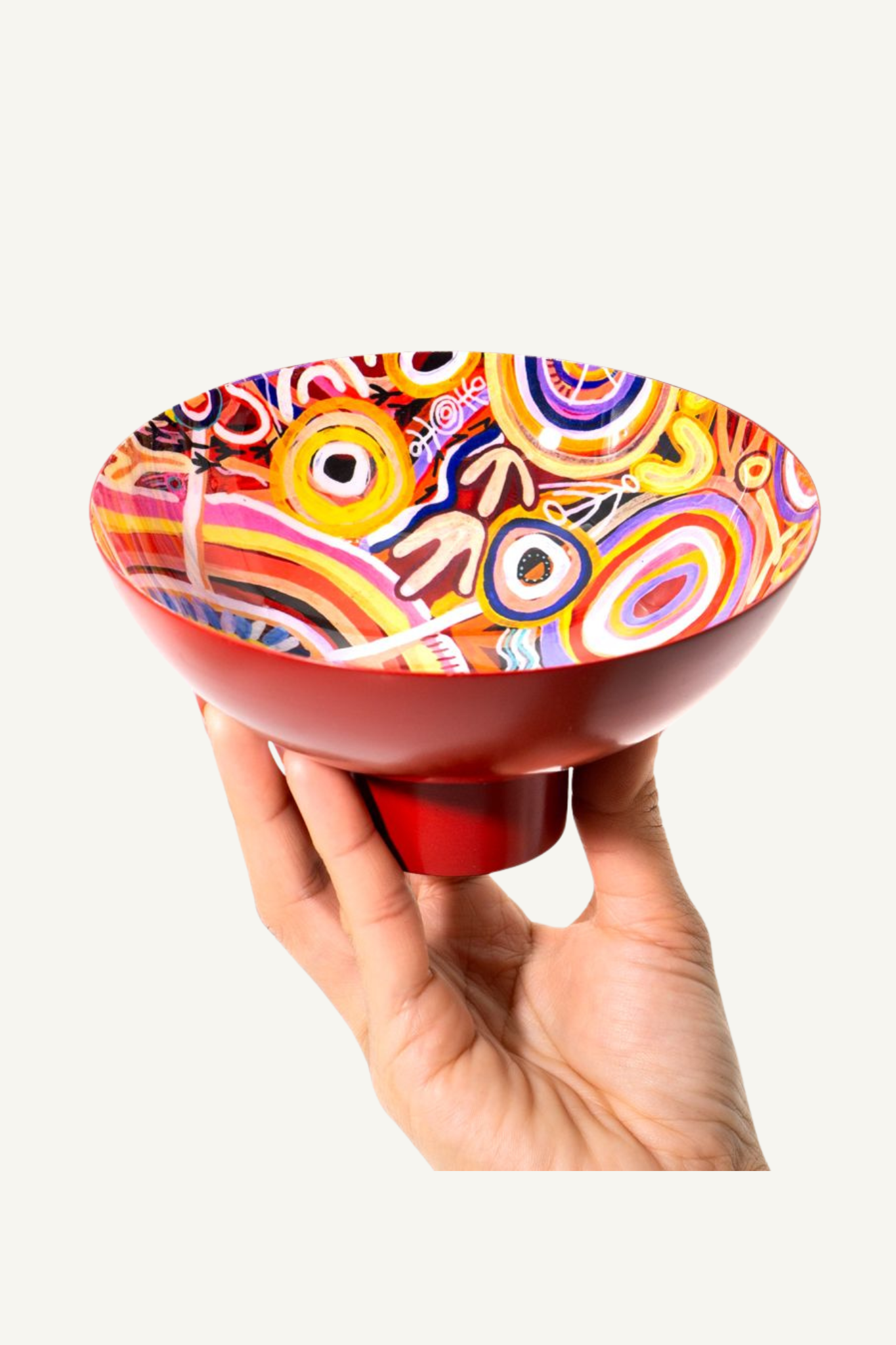 Powder Coated Bowl (medium) - Cedric Varcoe