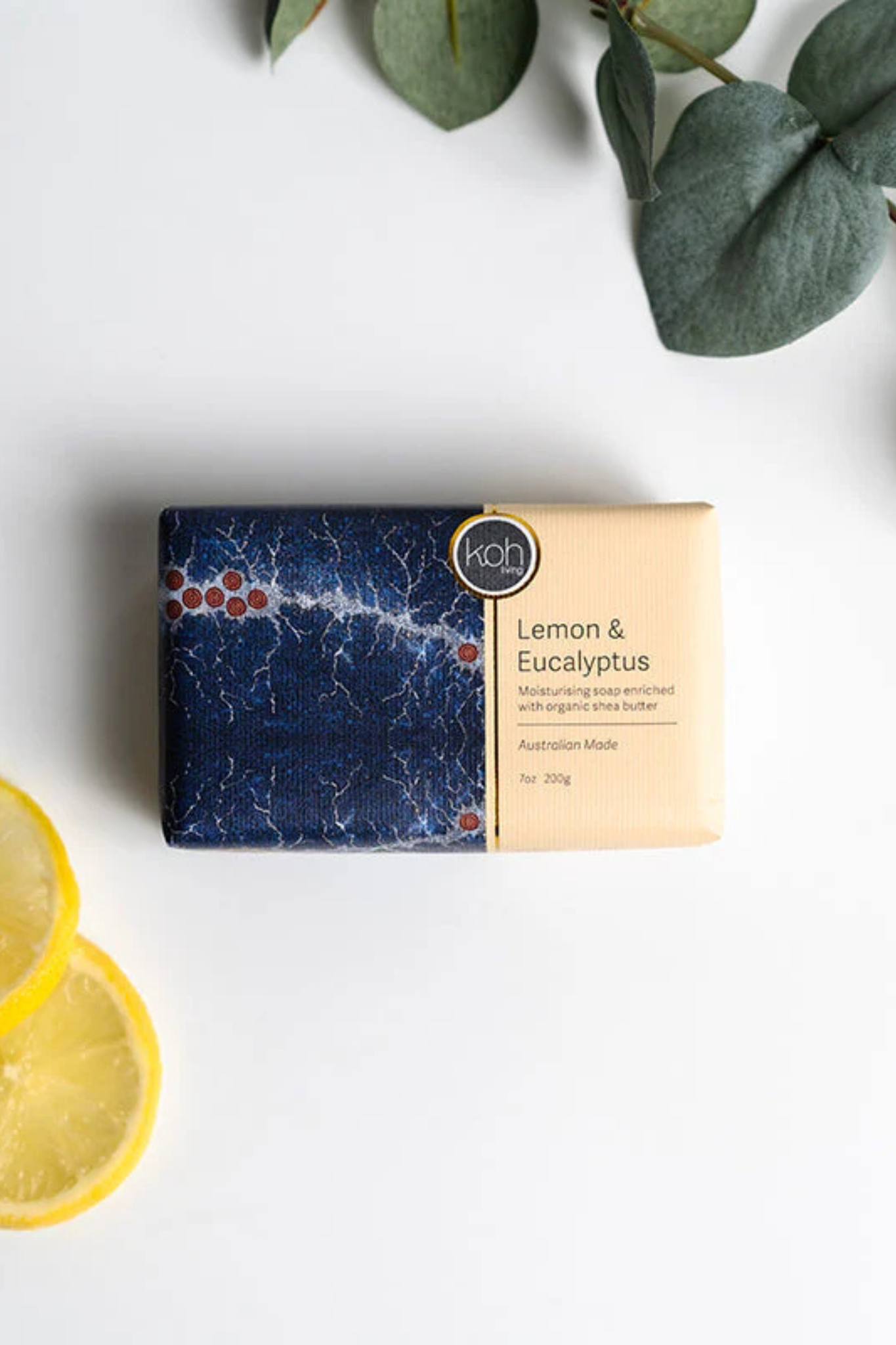 Aboriginal Scented Lemon & Eucalyptus Soap