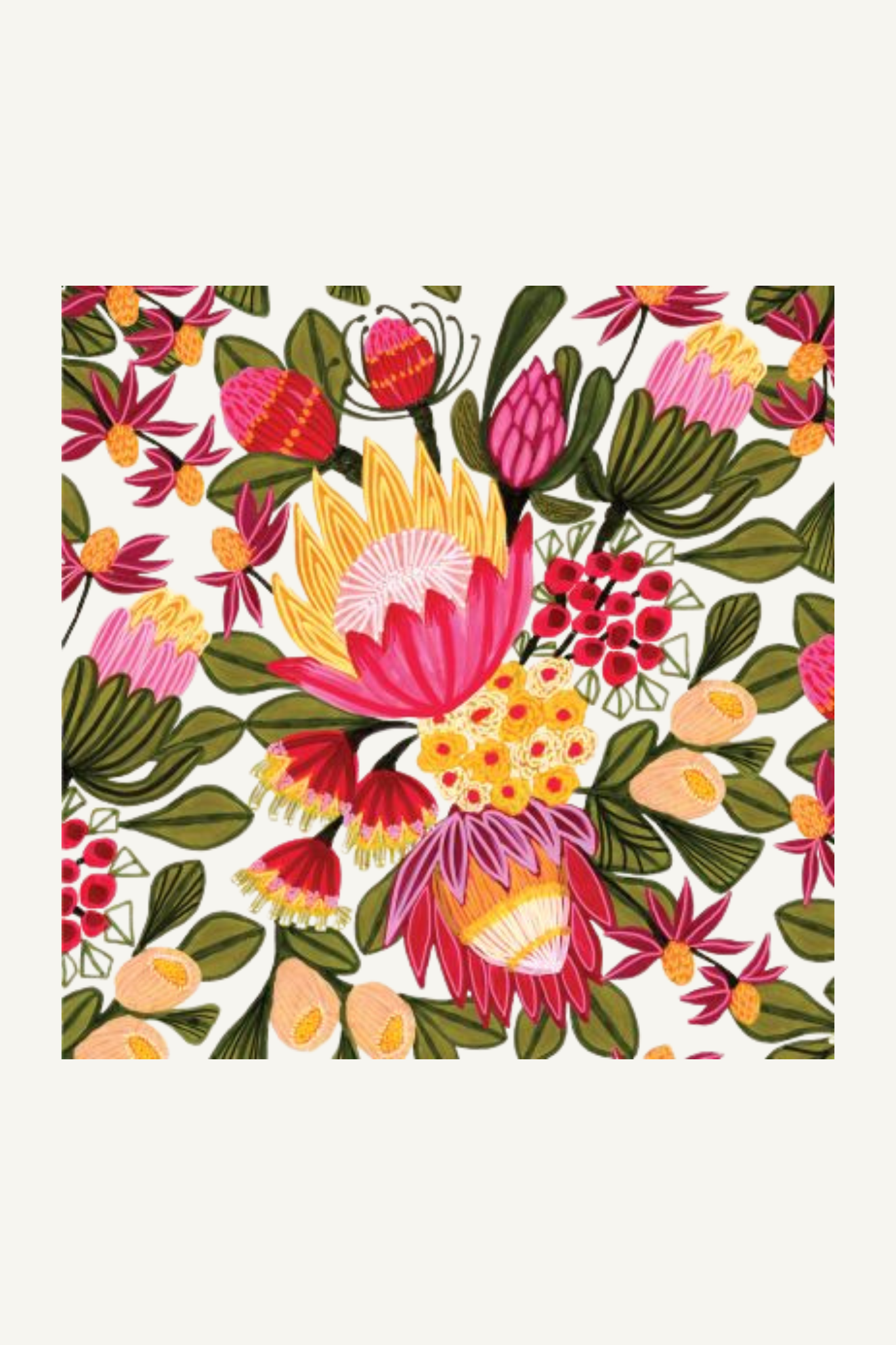 Protea Madiba Greeting Card