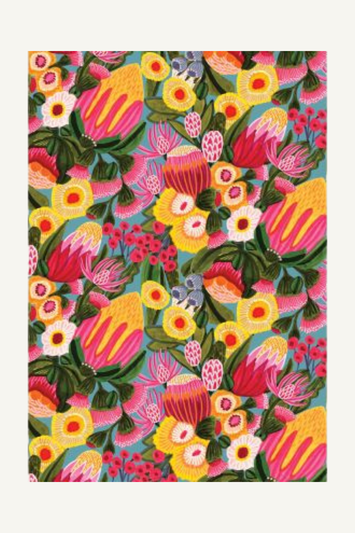 Flowers From the Bush Greeting Card