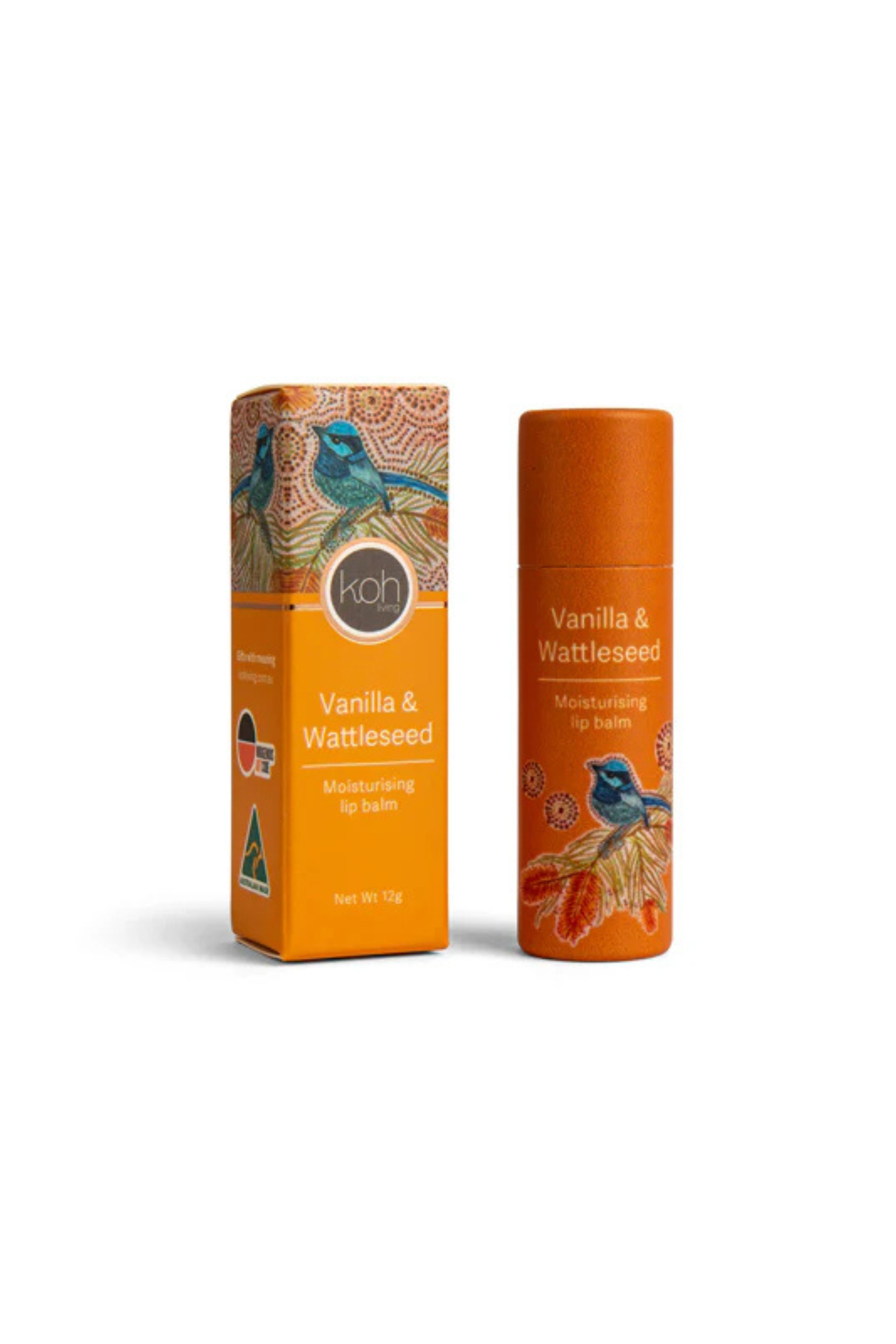 Aboriginal Vanilla and Wattleseed Lip Balm