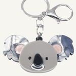 Iris Koala Keyring Grey