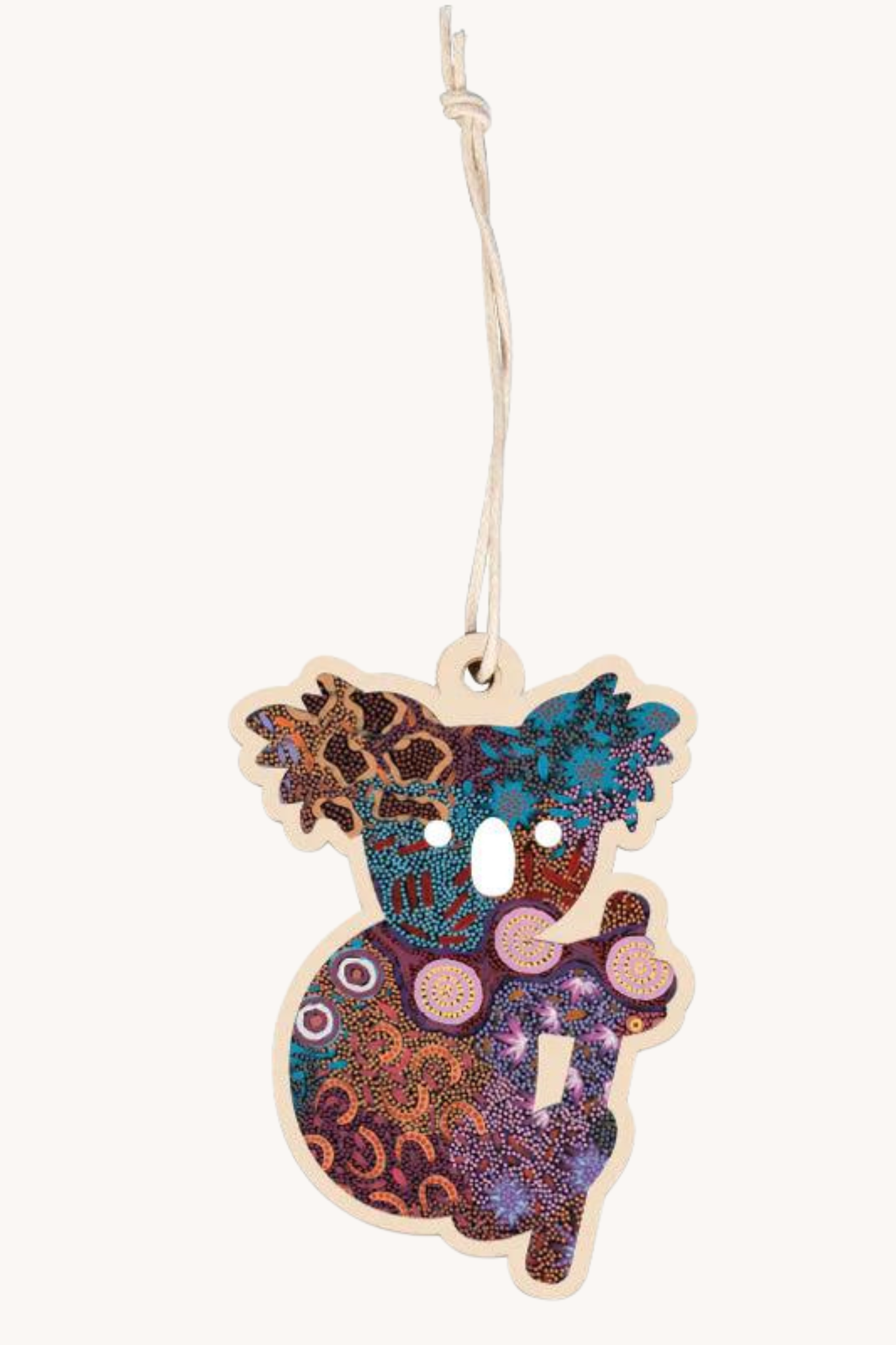 Aboriginal Christmas Koala Decoration Women's Dreaming