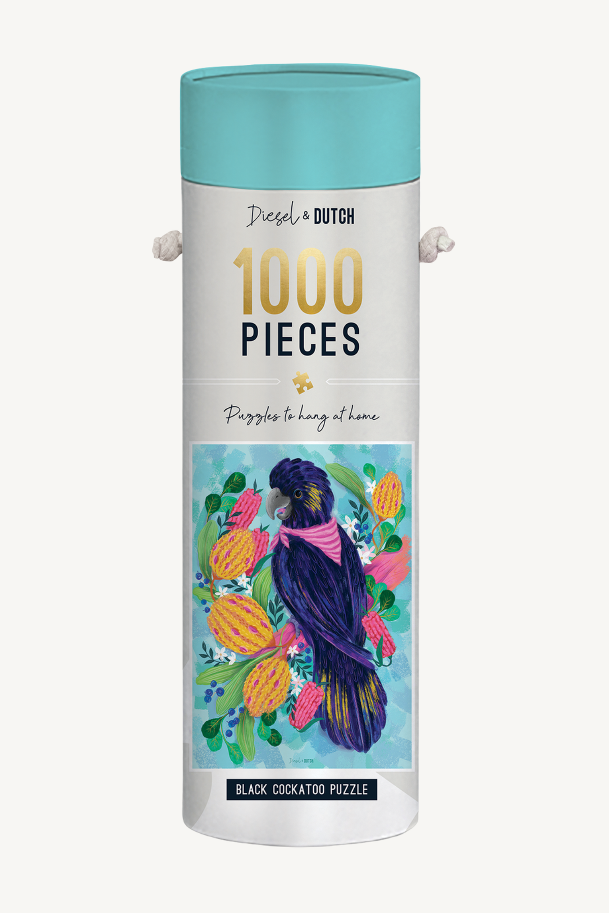 Black Cockatoo 1000pc Wall Jigsaw Puzzle