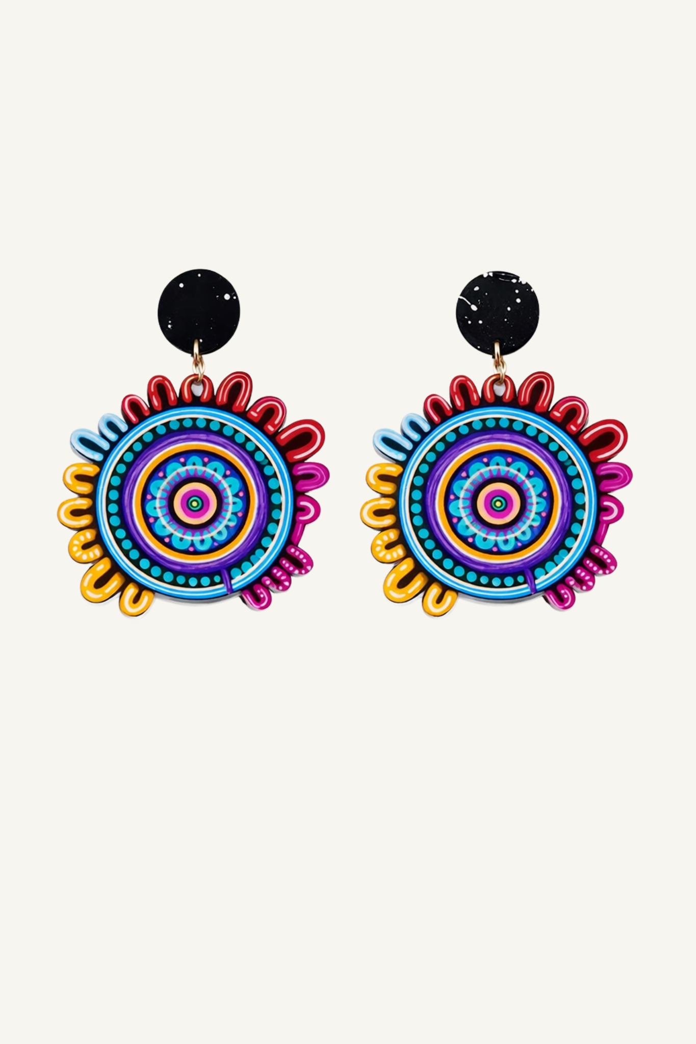 Celebration Round Earrings