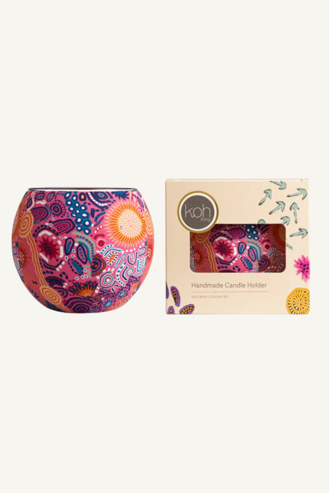 Aboriginal Women’s Love Story Tealight Candle Holder