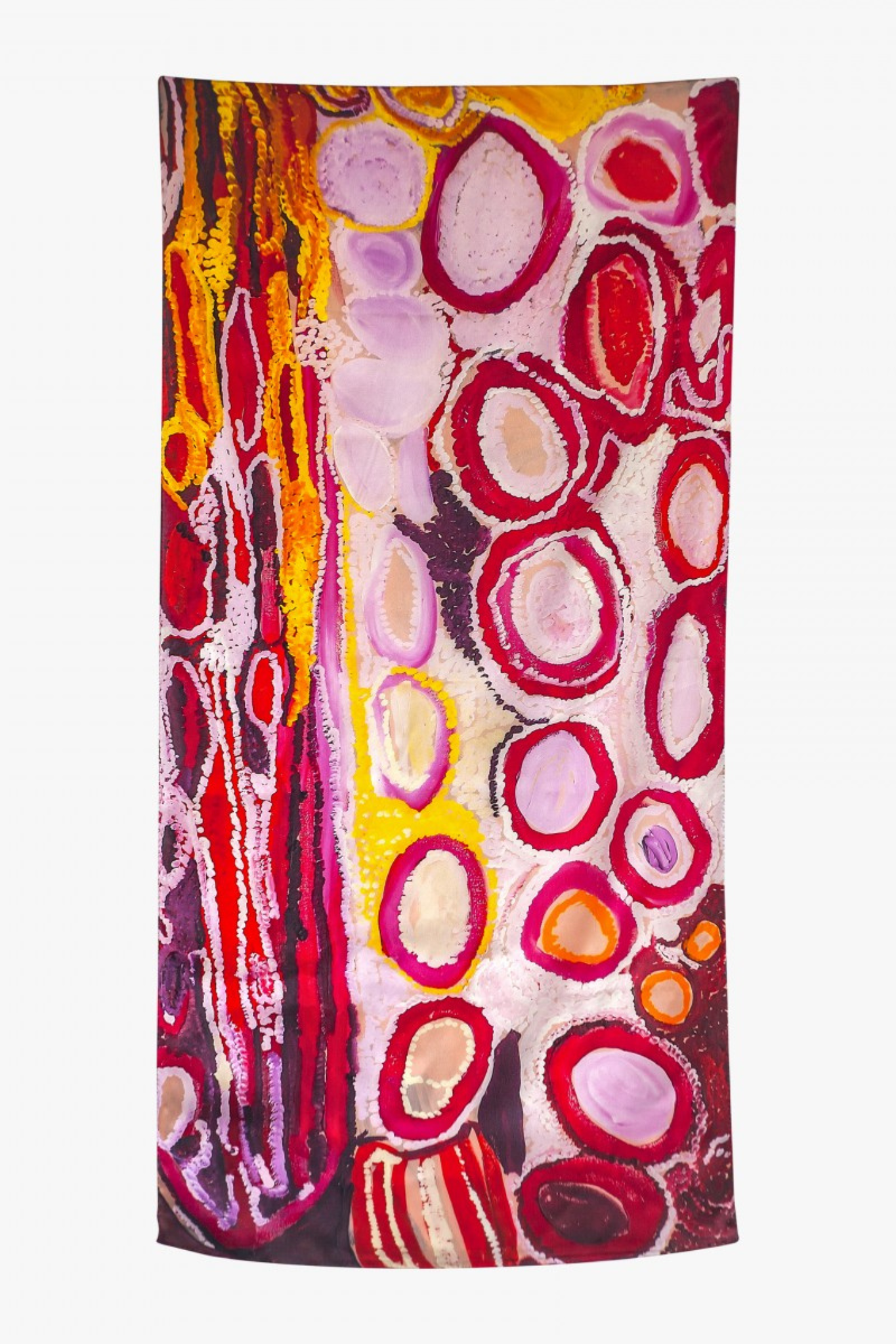 Minyipuru silk scarf by Jakayu Biljabu