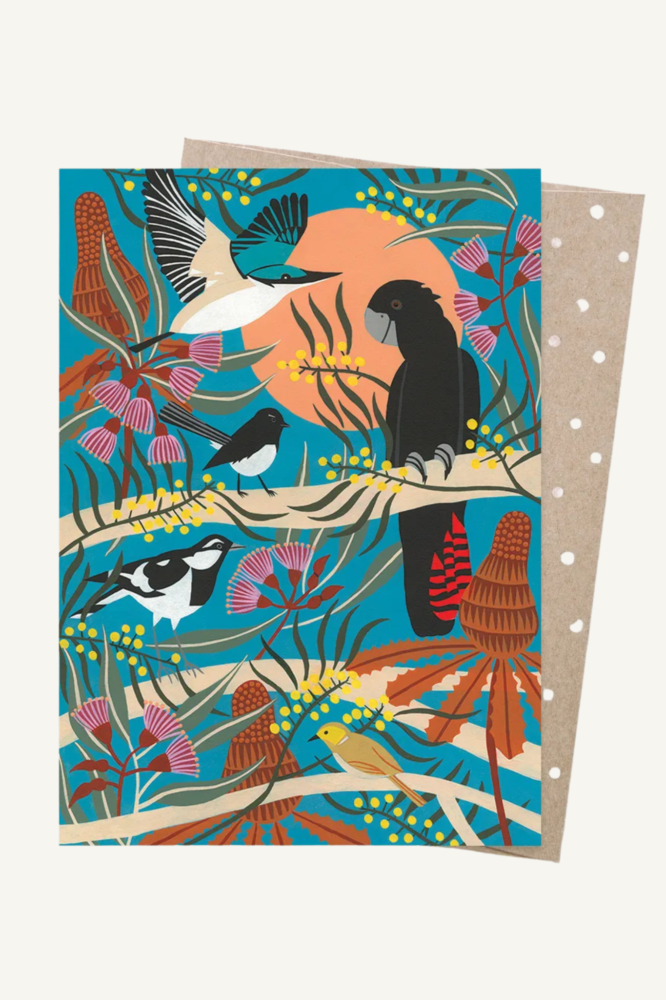 Greeting Card - Birds Of The Mid West