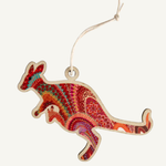 Aboriginal Christmas Kangaroo decoration