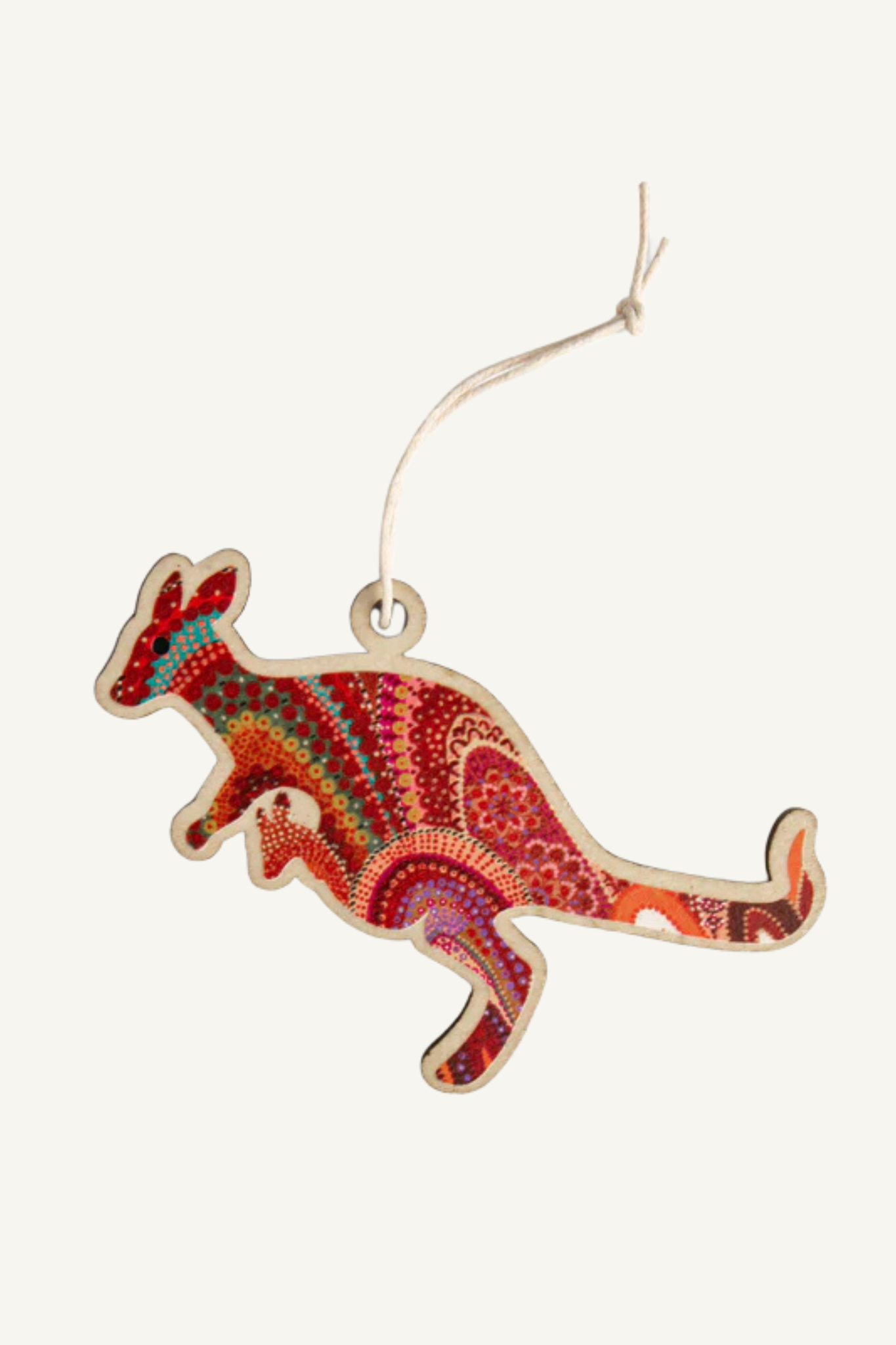 Aboriginal Christmas Kangaroo decoration