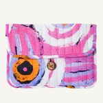 Quilted Buttoned Pouch - Murdie Morris #2