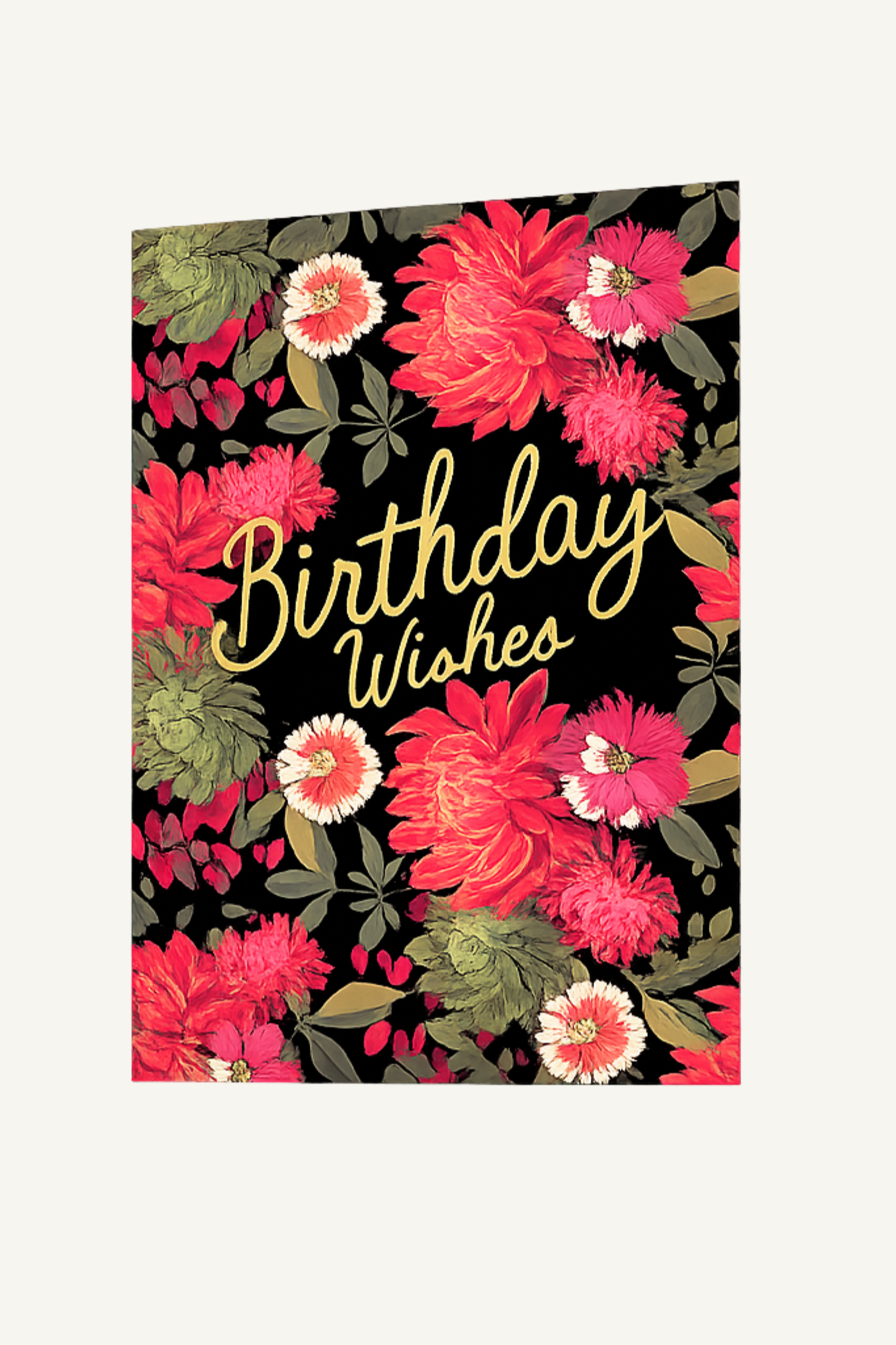 Greeting Card - Petals Birthday