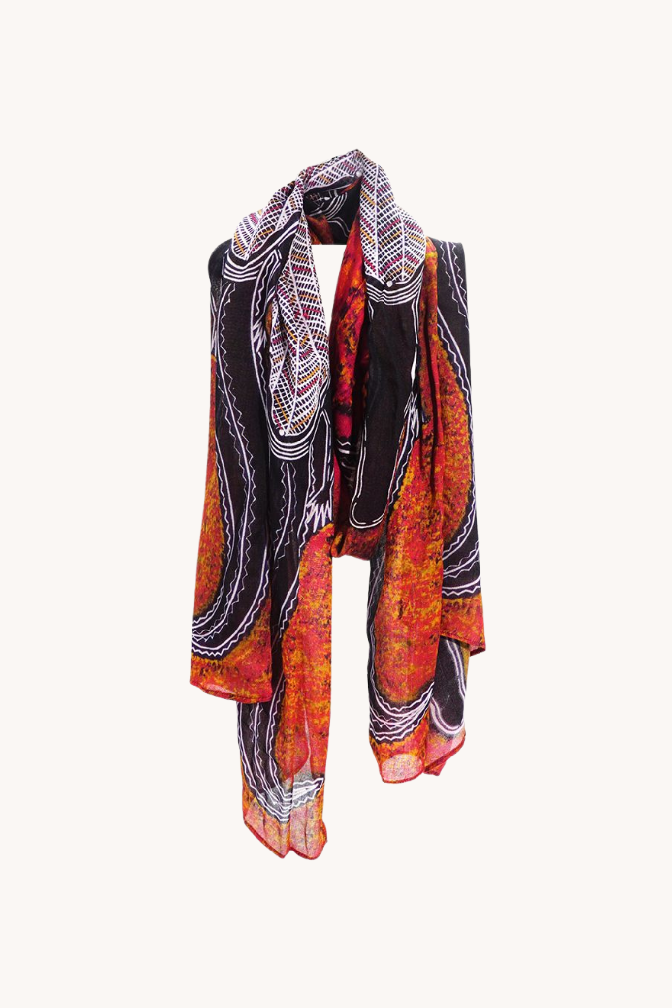 Edward Yunupingu Organic Cotton Scarf